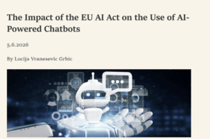Članak ‘The Impact of the EU AI Act on the Use of AI-Powered Chatbots’ – objavljen u NYSBA Weekly